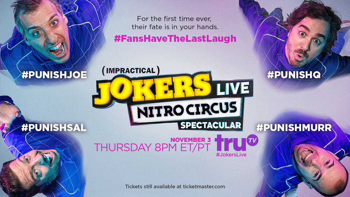 Win a FlyAway Trip for 2 to NYC for Impractical Jokers Live Event!