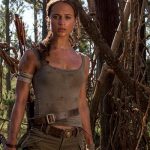 Alicia Vikander as Lara Croft in "Tomb Raider"