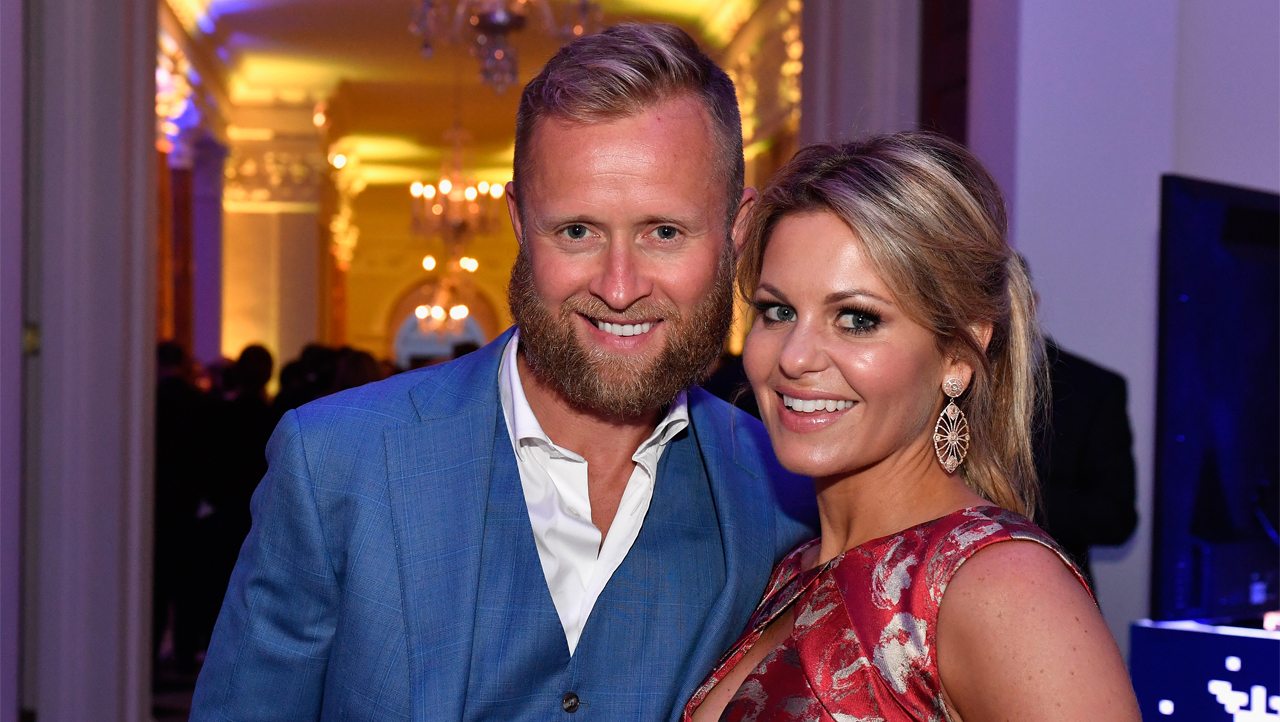 WASHINGTON, DC - APRIL 29: Ice hockey player Valeri Bure (L) and actress Candace Cameron-Bure attend the Capitol File's WHCD Welcome Reception at British Ambassador's Residence on April 29, 2016 in Washington, DC. (Photo by Larry French/Getty Images for Capitol File Magazine)