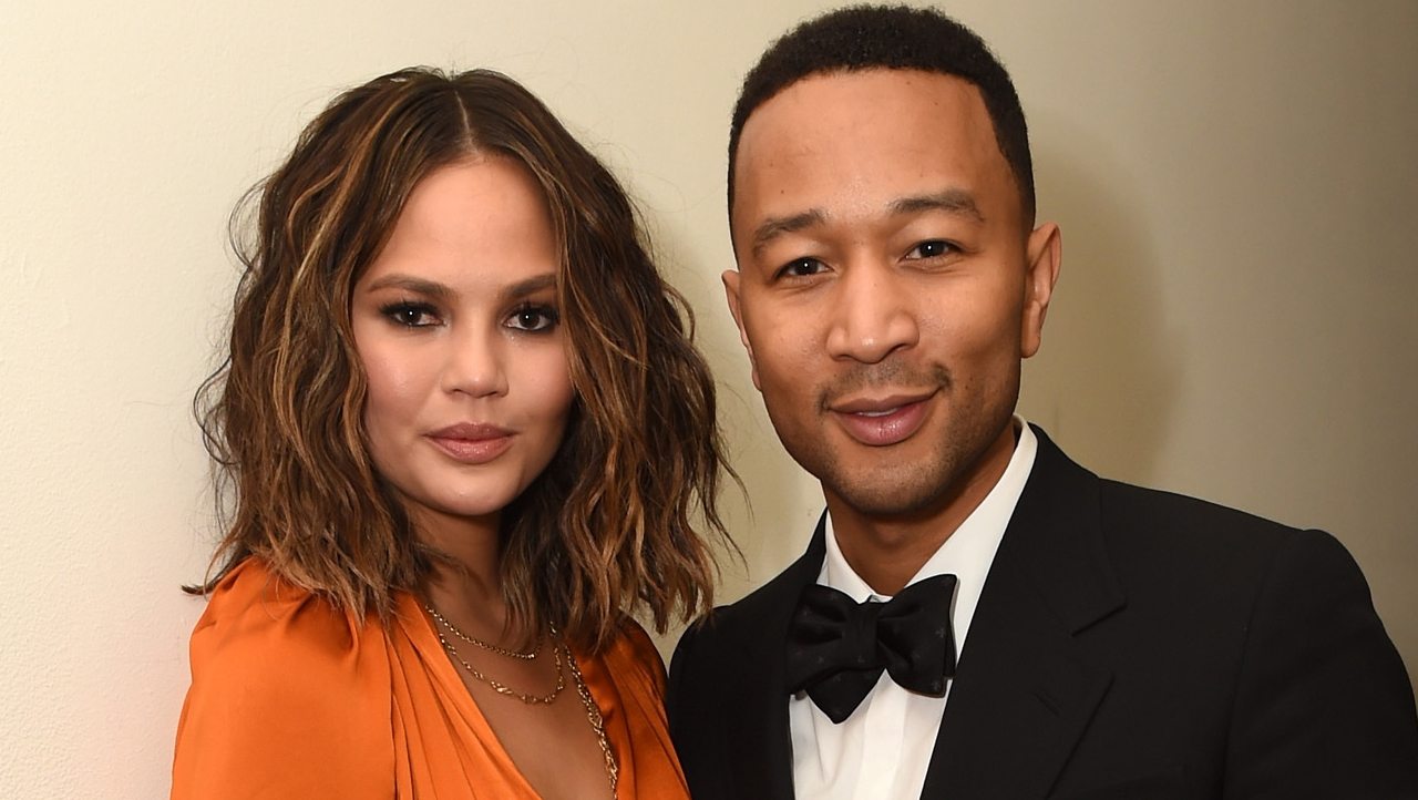 LOS ANGELES, CA - FEBRUARY 12: Model Chrissy Teigen (L) and singer-songwriter John Legend attend GQ and Chance The Rapper Celebrate the Grammys in Partnership with YouTube at Chateau Marmont on February 12, 2017 in Los Angeles, California. (Photo by Emma McIntyre/Getty Images for GQ)