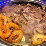 Korean BBQ - Shrimp, Pineapple, Beef!