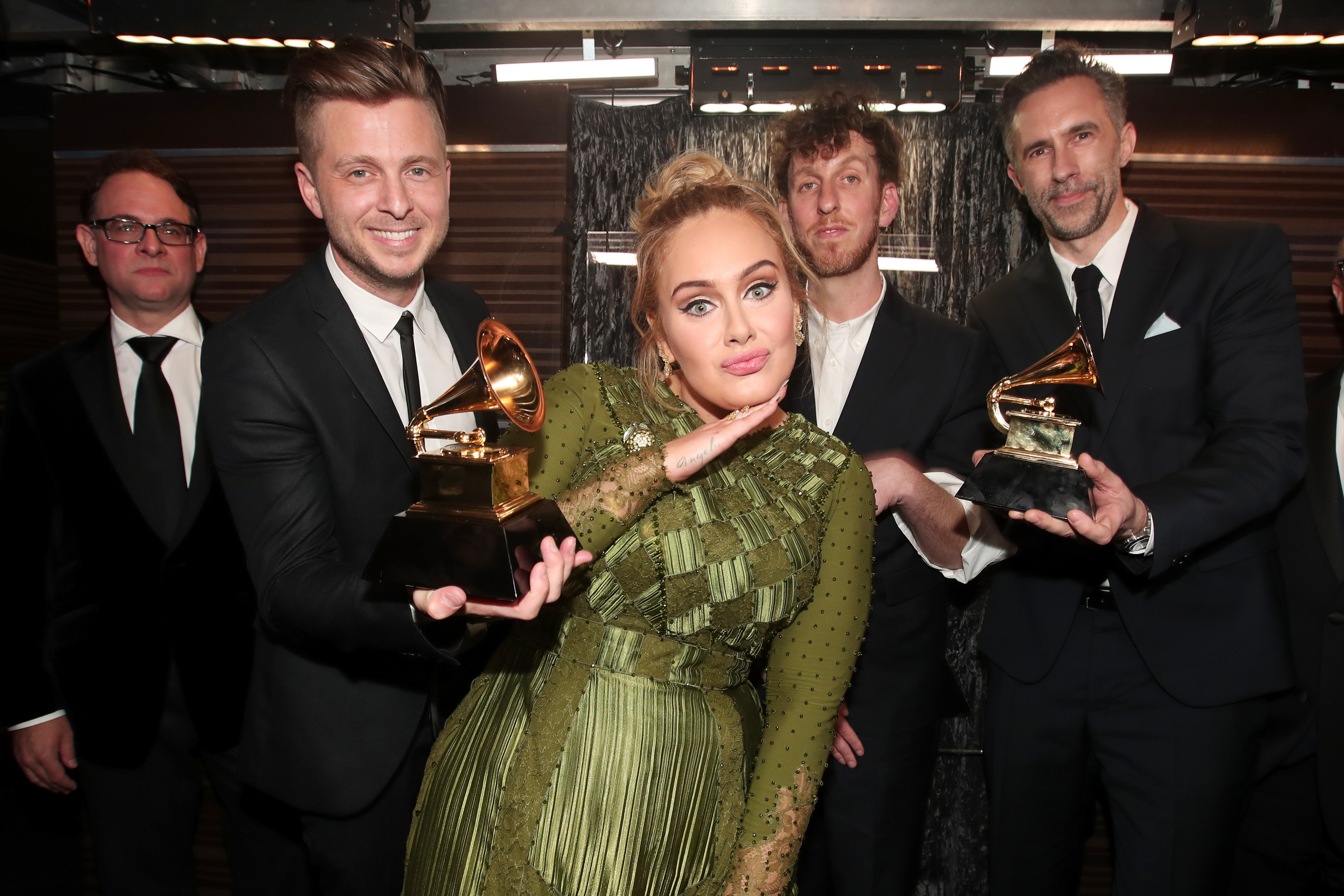 The 59th GRAMMY Awards - Backstage