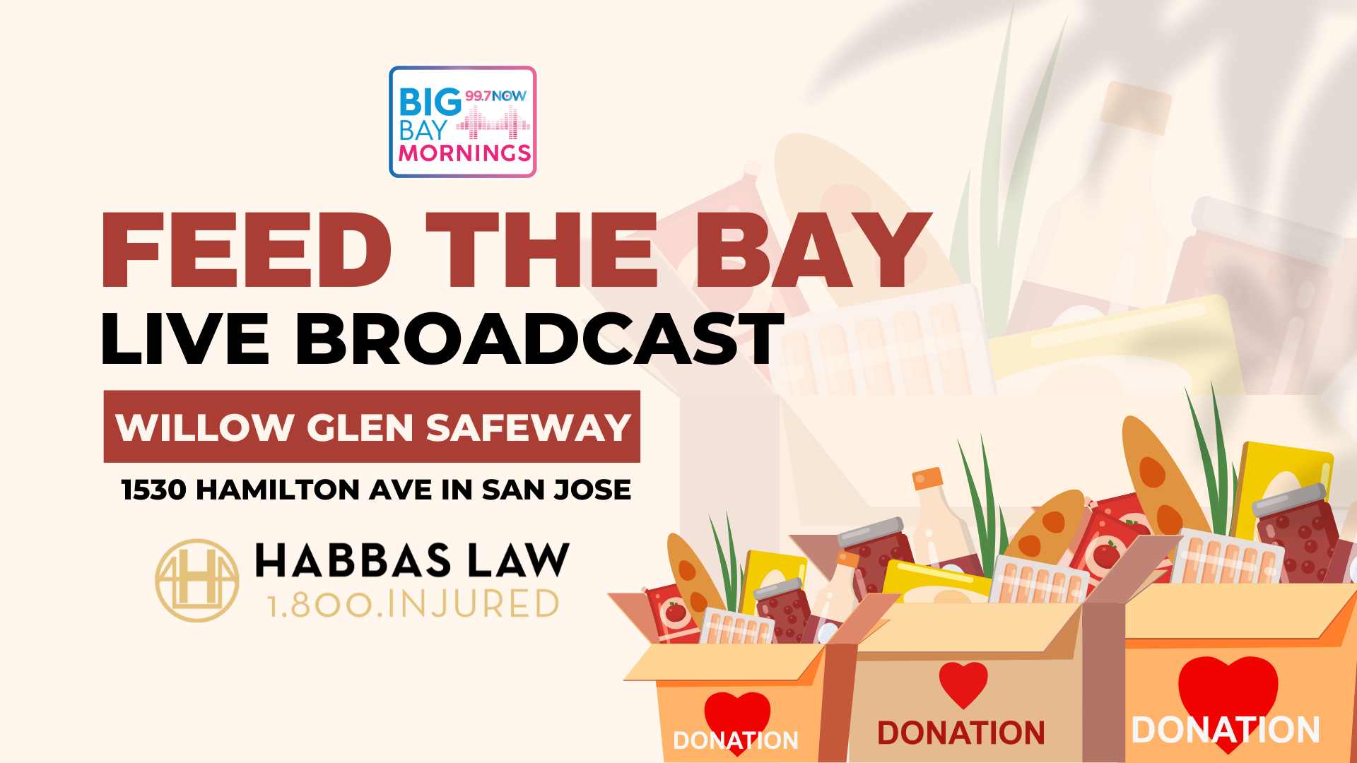 Feed The Bay™ Food Drive...